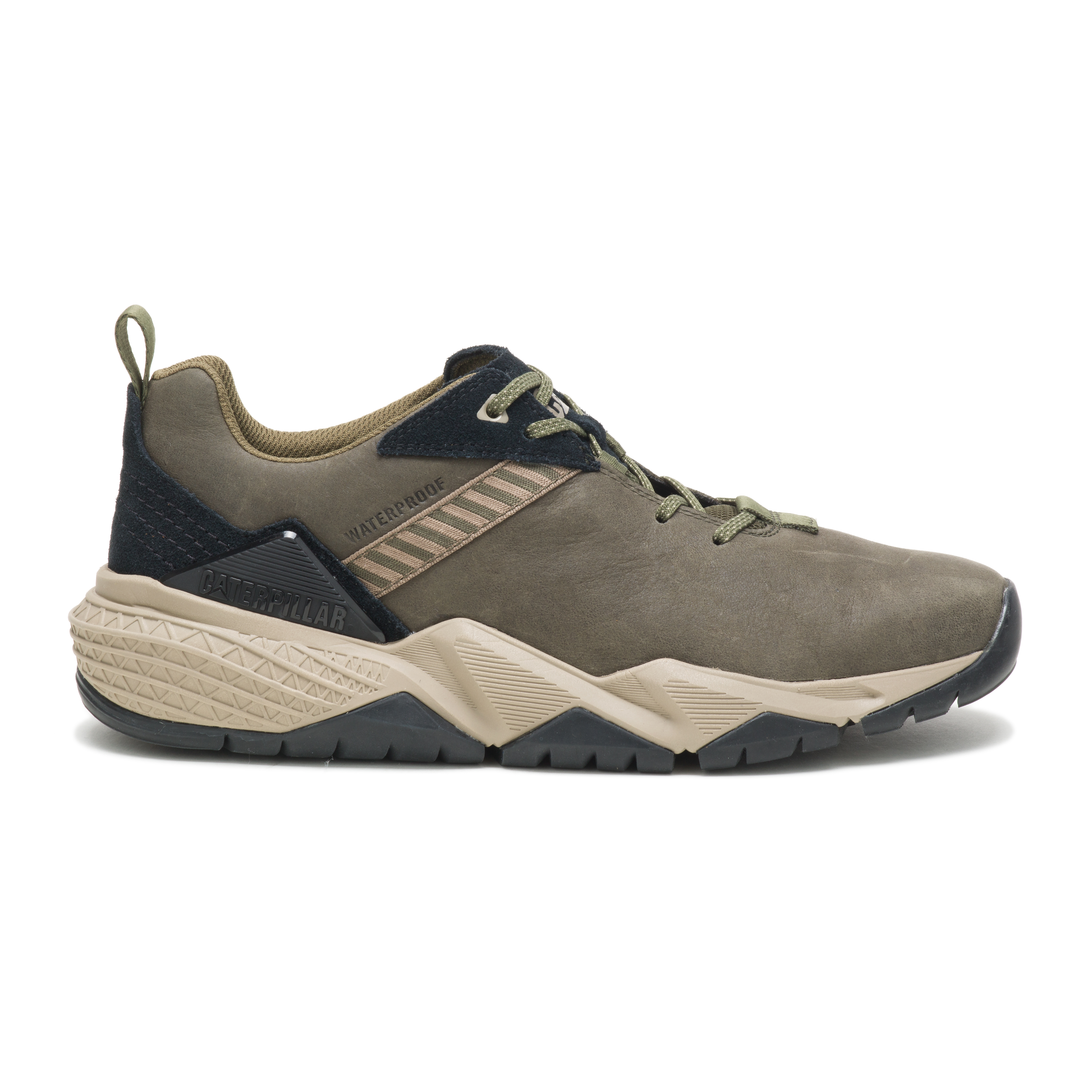Caterpillar Shoes Lahore - Caterpillar Groundwork Wp Mens Casual Shoes Olive (650839-KPX)